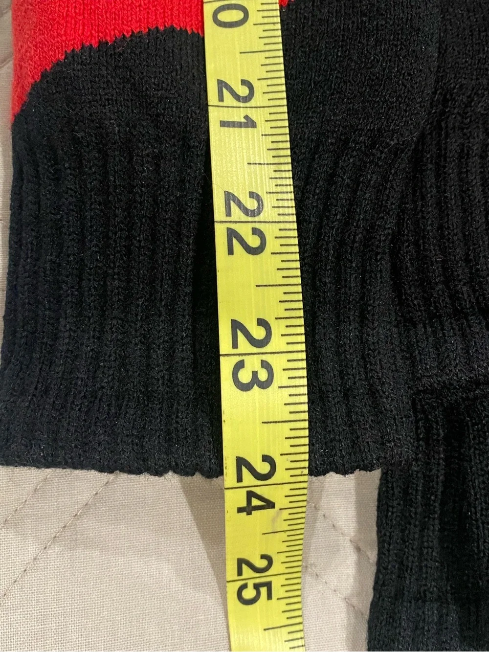 Fox Racing 24 inch Men's Red & Black Performance Socks - 4 pair